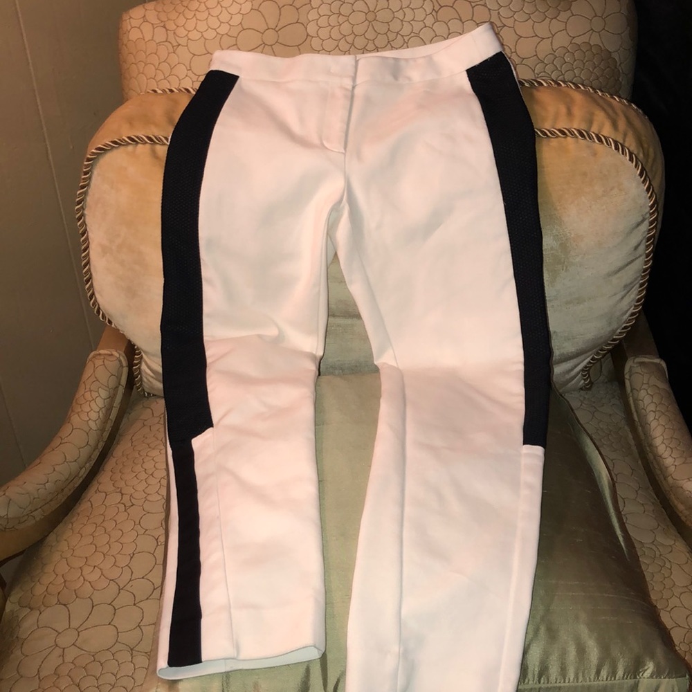 Stunning DKNY  White with Side Black Strip